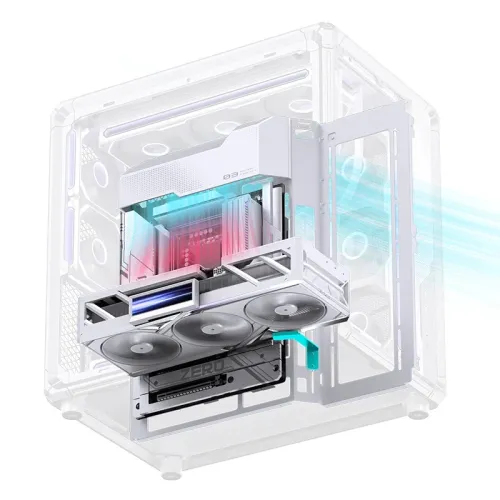 Case PC JONSBO X400 White – ATX Mid Tower| VGA 427mm| AIO 360mm
